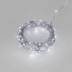 Гирлянда светодиодная ARD-DEW-HOME-10000-CLEAR-100LED-LIVE White6000 (5V, USB, ПДУ) (Ardecoled, IP20)
