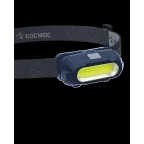 Фонарь налобный аккум/3ВтCOBLED/съемный Li-ion 18650 800mAh/ABS-пл/USB-шнур typeC