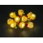 Гирлянда новогодняя светодиодная NGF-D045-02 рождественские шапочки WW