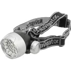 Фонарь светодиодный NPT-H01-3AAA 25LED налобный пластик