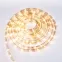 Гирлянда светодиодная Дюралайт 8м ULD-D50 8M/С08 IP44 WARM WHITE С контроллером Теплый белый свет Провод белый