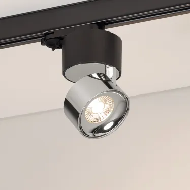 Светильник светодиодный трековый SP-PLURIO-TRACK-4TR-R77-9W Day4000 (BK-CHR, 36 deg, 230V) (ARL, IP20 Металл, 3 года)
