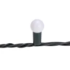 Гирлянда Мультишарики 20м, 200LED, диаметр 15мм, IP44, зеленый провод, свечение мульти (RG/RB), мигание, 230В