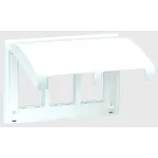                  Connect Рамка на 3 S-модуля с крышкой к монтажной коробке SBM250, Сима Про, белый
               