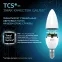 Лампа светодиодная LED 6.5 Вт 550 лм 4100К свеча нейтральный E14 AC 220В Black Gauss
