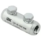                  Соединитель болтовой луженый СБЛ 35-150/2 35кВ | UCB11-035-150-02-35 | IEK
               