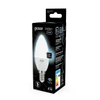 Лампа светодиодная LED 6.5 Вт 550 лм 4100К свеча нейтральный E14 AC 220В Black Gauss