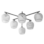                  Светильник 11271-7/6 хром (Плафон 8317) НПБ 01-6х60-118 Е27 | 1005404857 | Элетех
               