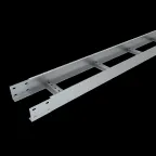                  Лоток лестничный 80х100х1,2 L2500 мм "Быстрый монтаж" | LLS80-100-1.2-2500 | КМ-Профиль
               