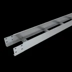                  Лоток лестничный 600х100х3000х1,2мм "БЫСТРЫЙ МОНТАЖ" | LLS100*600*1.2*3000 | КМ-профиль
               