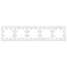 ATLASDESIGN 5-постовая РАМКА, универсальная, ЛОТОС