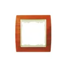                  Рамка на 3 поста, S82, вишня - шампань
               