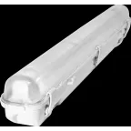 Светильник светодиодный ДСП 136, Nord 136 LED-10, IP65, 1260x80x100 мм, под LED лампу T8 G13, матовый