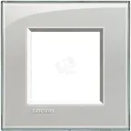                  LivingLight Рамка прямоугольная 1 пост Серое небо
               