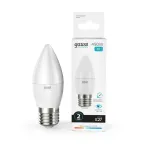 Лампа светодиодная LED 6 Вт 450 лм 4100К свеча нейтральный E27 AC 220В Elementary Gauss