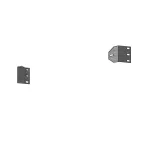                  Комплект кронштейнов (2шт.) для Din-рейки для ВРУ Unit PROxima
               
