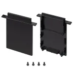                  Заглушка SL-LINIA52-3L-F-HIGH BLACK глухая (Arlight, Пластик)
               