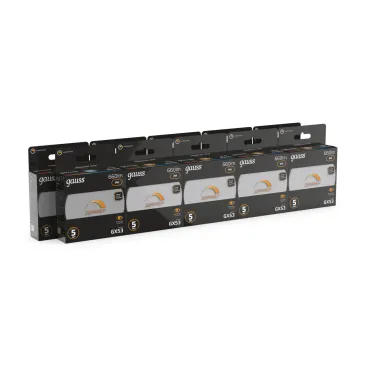 Лампа светодиодная LED 8 Вт 660 лм 3000К таблетка теплый GX53 AC 220В диммируемая Black Gauss