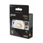 Лампа светодиодная LED 8 Вт 660 лм 3000К таблетка теплый GX53 AC 220В диммируемая Black Gauss