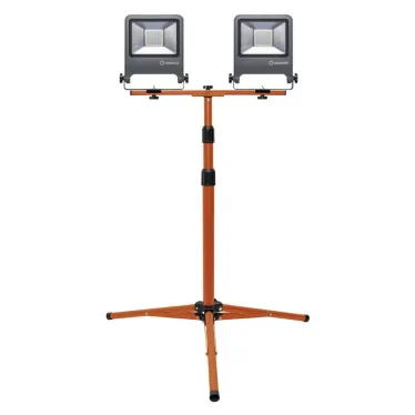 Прожектор светодиодный  WORKLIGHT на телескопической треноге серый 2х50Вт 2х4500 Лм, 4000 К  | 4058075213999 | LEDVANCE