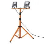 Прожектор светодиодный  WORKLIGHT на телескопической треноге серый 2х20Вт 2х1700 Лм, 4000 К  | 4058075213913 | LEDVANCE