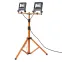 Прожектор светодиодный  WORKLIGHT на телескопической треноге серый 2х30Вт 2х2700 Лм, 4000 К | 4058075213951 | LEDVANCE