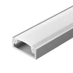                 Профиль с экраном ALU-WIDE-H8-2000 ANOD+FROST (ARL, Алюминий)
               