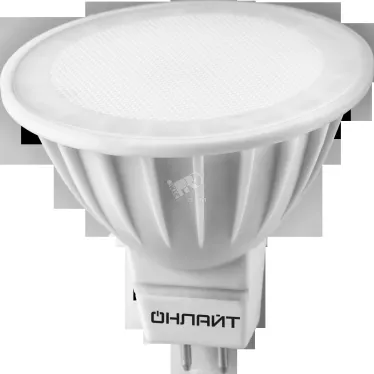 Лампа светодиодная LED 7вт 230в GU5.3 тепло-белый