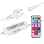                  Контроллер ARD-CLASSIC-SYNC-RGB-1000LED White (230V, 80W, RF ПДУ) (ARDCL, Закрытый)
               