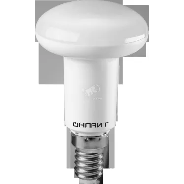 Лампа светодиодная LED зеркальная 5вт E14 R50 теплый