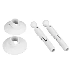 Крепление MOONLIGHT-COTTON-ROUND-D13-S-KIT White (ARL, металл)