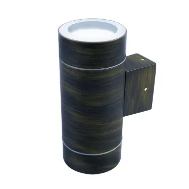 Светильник уличный, под две лампы GX53 UUL-S92A 2х50W/GX53 IP65 BRONZE Архитектурный накладной Корпус бронза