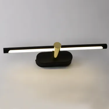 LIGHTING Светильник светодиодный 5114 настенный 9Вт 4000К IP20 черный/золото