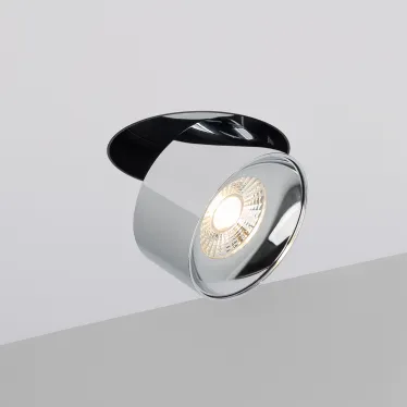 Светильник светодиодный SP-PLURIO-BUILT-TRIMLESS-R120-9W Warm3000 (BK-CHR, 36 deg, 230V) (ARL, IP20 Металл, 3 года)