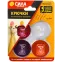 Крючки на силикон. крепл. 5 диам. набор GIRL до 1 кг 4 шт. (SH5-R4GMIX-24) СИЛА