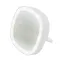 Зеркало карманное с подсветкой ULK-F71 3AAA WHITE На батарейках 3AАА (не в/к). белый