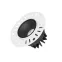 Светильник светодиодный MS-ATLAS-TRIMLESS-R50-8W Warm3000 (BK, 32deg, 230V) (ARL, IP20 металл, 5 лет)