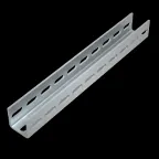                  Швеллер 50х50х2,5 L500 мм тройная перфорация | P50-50-2.5-500 3P | КМ-профиль
               