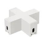Коннектор крестовой NEO-CLIP-38-CON-X-WH (IP40 металл, 3 года)