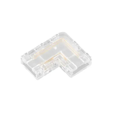 Коннектор угловой FIX-MONO-5mm-2pin-STS (ARL, прозрачный)