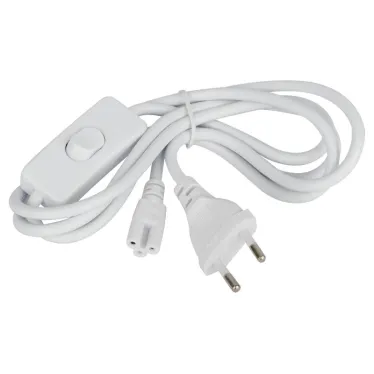 Сетевой шнур LLED-A-CABLE-04 с выключателем 3-pin 1,5м | Б0056188 | ЭРА