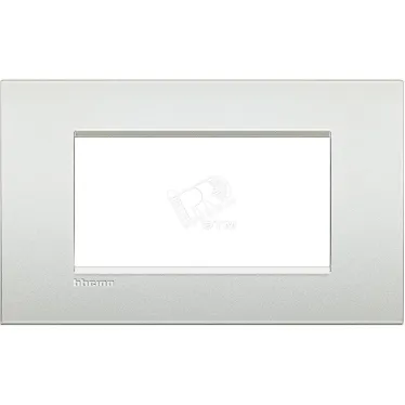 LivingLight Рамка AIR 4 поста Белый жемчуг