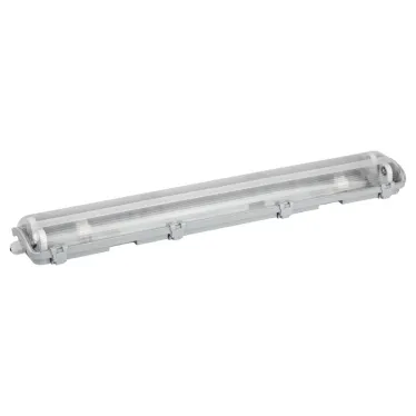Светильник линейный пылевлагозащищенный под 2 светодиод лампы T8 G13 LED  SPP-103-0-002-060  IP65  2x600 мм транзитный 20шт в линию | Б0061761 | ЭРА