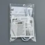                  Провод UCX-PP3/L10-050 WHITE 1 POLYBAG для соединения светильников для растений ULI-P, 50 см. Белый. ТМ
               