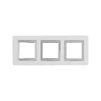                  Рамка из алюминия, ''Avanti'', серая, 6 модулей
               