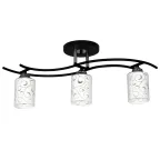                  Светильник Стиль 131 черн.(Плафон 8498) НПБ 01-3х60-178 Е27 ИМ
               