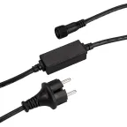                  Шнур питания ARD-CLASSIC-BALL-STD-1.5м Black (230V, 1.6A) (ARDCL, Закрытый)
               