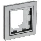                  BRITE Рамка 1 пост IP44 РУ-1-БрС-44 сталь
               