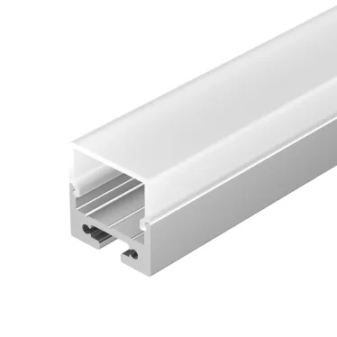 Профиль с экраном SL-LINE-2011M-2500 ANOD+OPAL SQUARE (ARL, Алюминий)