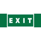 Знак безопасности BL-3511B.E25''EXIT''